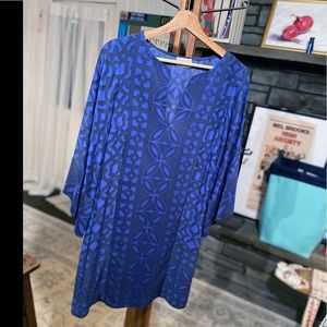 Alice & Trixie Silk Geometric Pattern, Tunic Dress